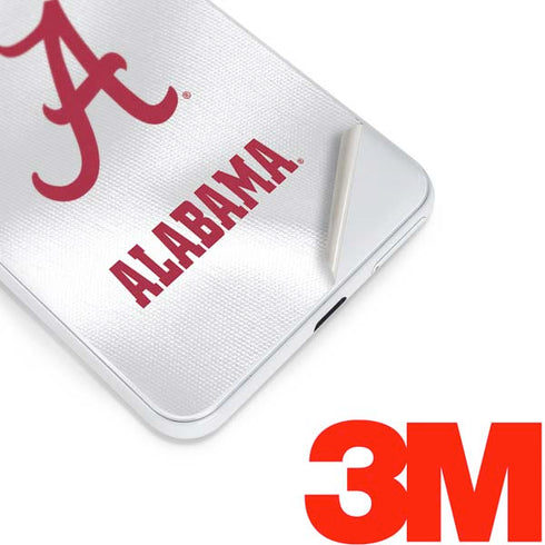 University of Alabama White Jersey Google Pixel 3 Skin